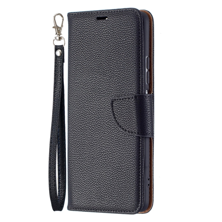Litchi Texture Pure Color Horizontal Flip Leather Case with Holder & Card Slots & Wallet & Lanyard