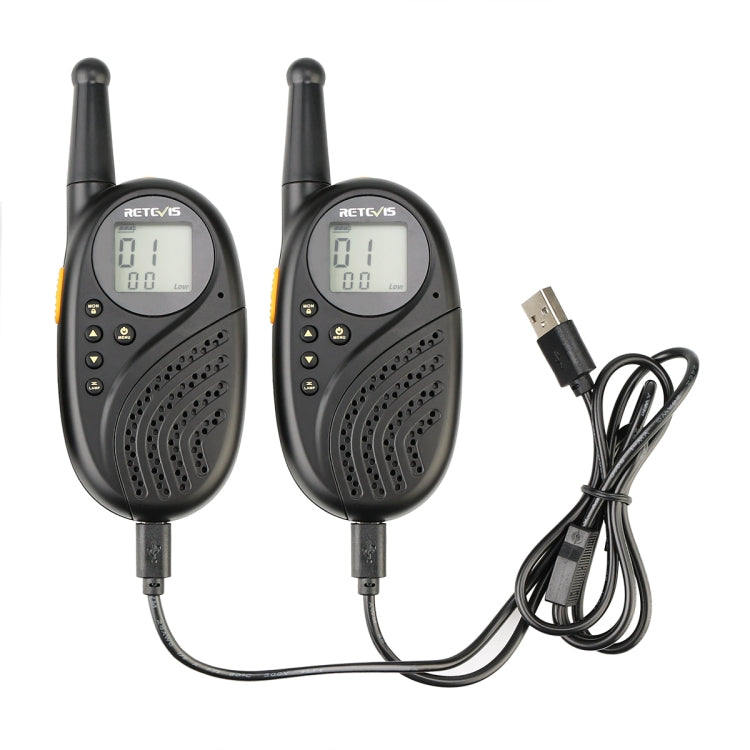 1 Pair RETEVIS RT-35 0.5W EU Frequency 446MHz 8CHS Children Handheld Walkie Talkie, RT-35,EU Frequency(Black), RT-35,EU Frequency(Blue)