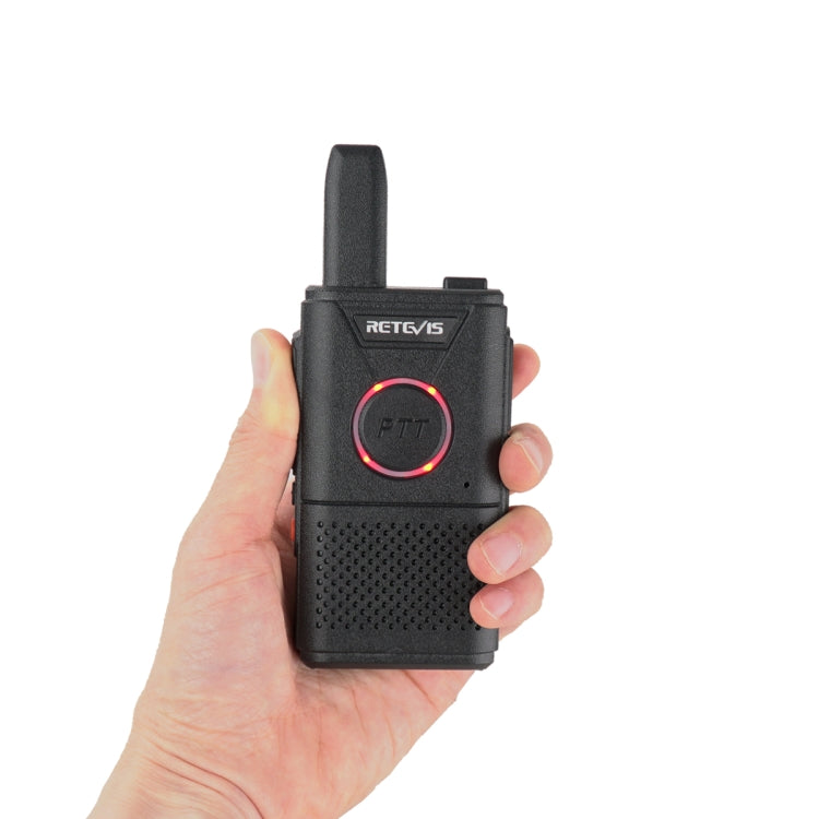 1 Pair RETEVIS RT18 PMR446 16CHS Dual PTT Handheld Walkie Talkie, EU Plug, RT18, EU Plug