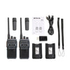 1 Pair RETEVIS RB17 462.5500-462.7250MHz 16CHS FRS License-free Two Way Radio Handheld Walkie Talkie, US Plug, RB17