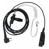 RETEVIS M 2 Pin Long Clip Air Guide Covert Acoustic Tube Earpiece Speaker Microphone, M Long Clip
