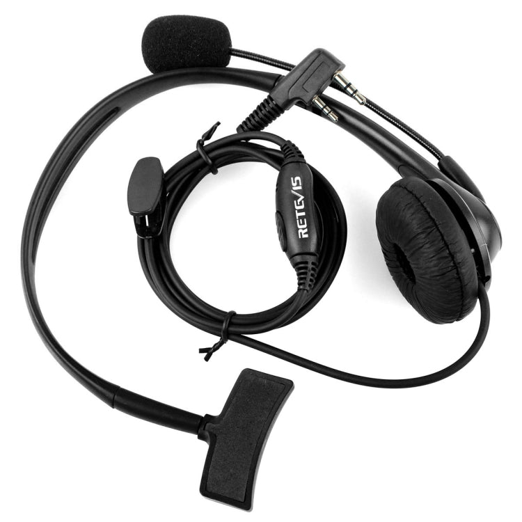 RETEVIS TK 2 Pin PTT Headphone Microphone for H-777 / RT-5R / RT-5RV