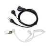 RETEVIS C9019 2 Pin Covert Acoustic Tube In-line Air Guide Earphone Microphone for Midland Radio, C9020