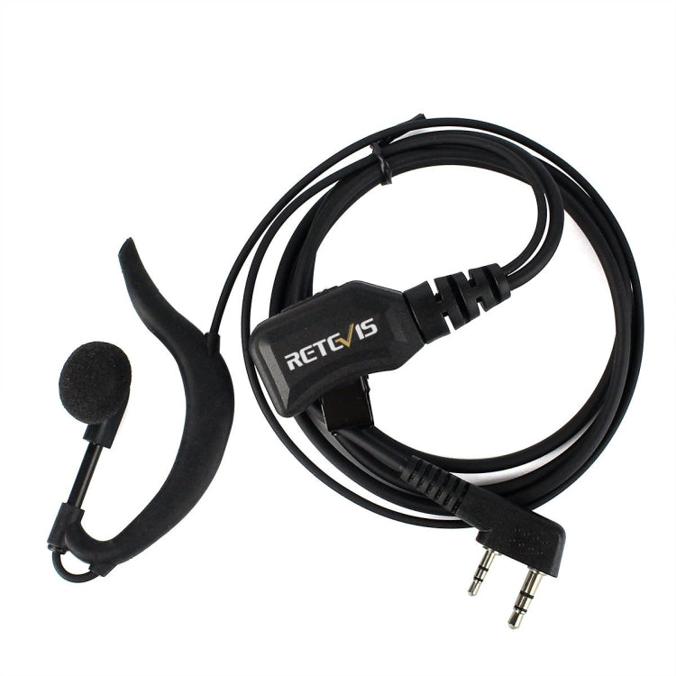 RETEVIS R-111 G Type PTT Adjustable Volume Earphone Microphone for