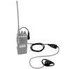 RETEVIS R-122 2 Pin D Shape Soft Ear Hook Earphone Microphone for