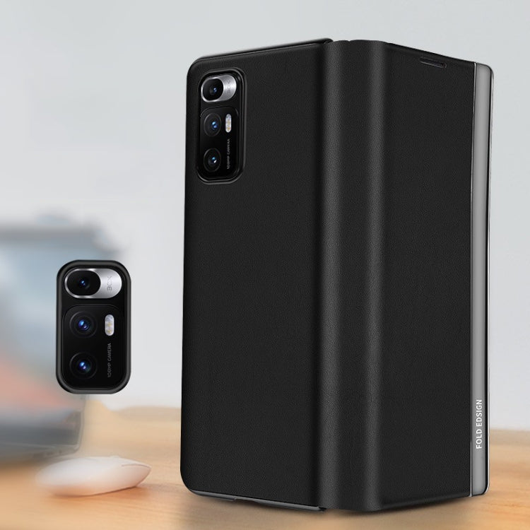 Matte First Layer Cowhide Folding Leather Case