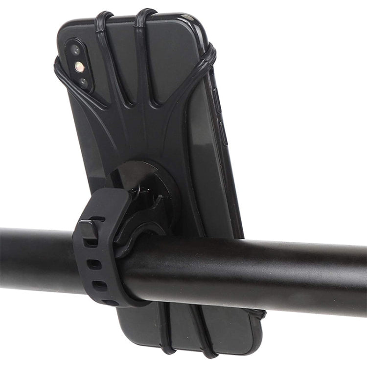 360 Degree Rotation Silica Gel Bicycle Phone Holder for 4-6.8 inch Mobile Phone, for 4-6.8 inch Mobile Phone
