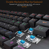 iMICE MK-X80 104 Keys Mechanical Blue-axis Backlight Wired Gaming Keyboard, MK-X80