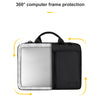 ST11 Polyester Thickened Laptop Bag with Detachable Shoulder Strap, 13.3 inch (with Strap), 14.1-15.4 inch (with Strap), 15.6 inch (with Strap)