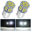 1 Pair E0052 9-14V 1156-54SMD-2835 6000K 1080LM White Light Car