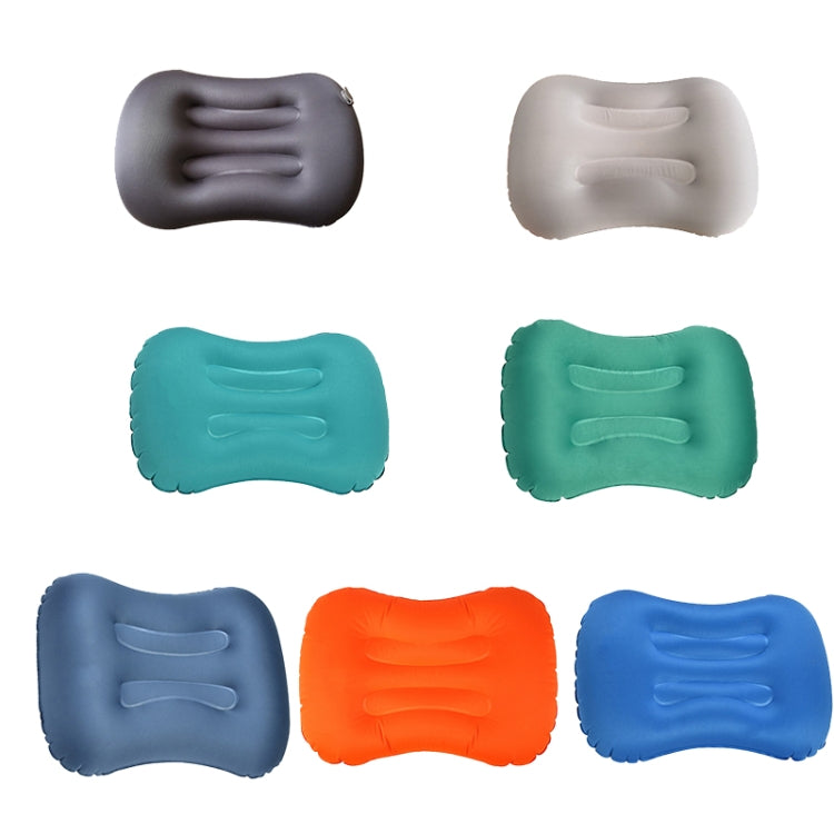 Outdoor Camping Trip Foldable Portable Inflatable Pillow Nap Waist Pillow, Inflate with Your Mouth