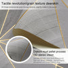 Home Geometric Wallpaper Deerskin Velvet Non-self-adhesive Thickened Wallpaper, 53x1000cm