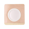 100 PCS 042 Spunlace Non-woven Stickers Anti-osmosis Three-volt Belly Button Plaster, 5x5x1.5cm, 6x6x2cm, 7x7x3cm, 8x8x4cm