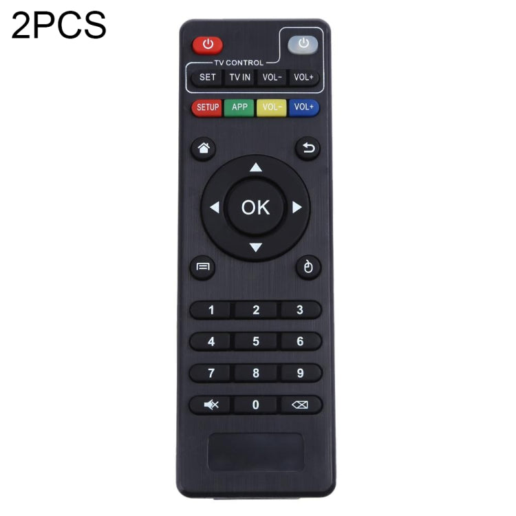 2 PCS x96 Set-Top Box Remote Control for T95M / T95N / X96 mini / M8s