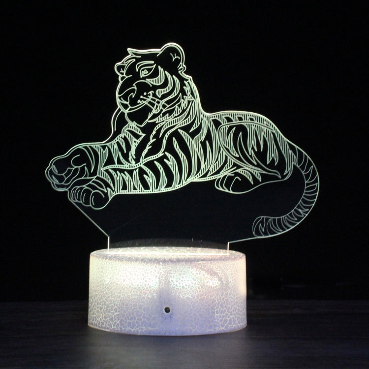 Crack Base Creative 3D Colorful LED Decorative Night Light, Touch Version, DW01, DW02, DW03, DW04, DW05, DW06, DW07, DW08, DW09, DW10, DW11, DW12, DW13, DW14