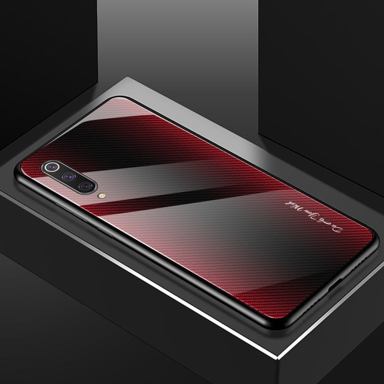 Texture Gradient Glass Protective Case