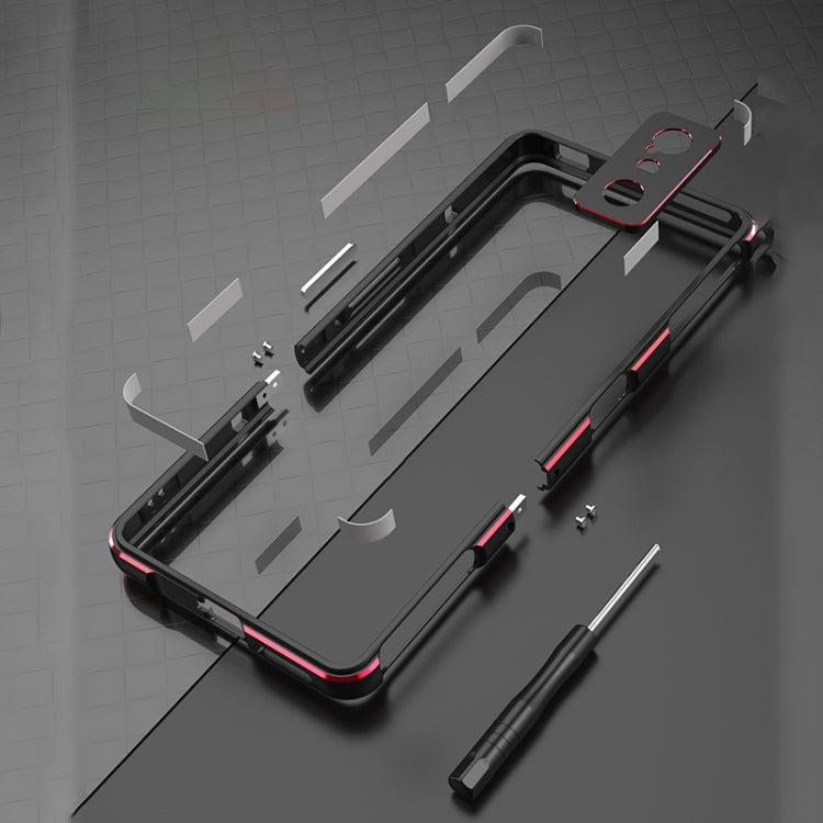 Aurora Lens Protector + Metal Frame Phone Case