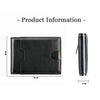 9651 Ultra-thin Two-fold RFID Anti-theft Wallet For Men and Women