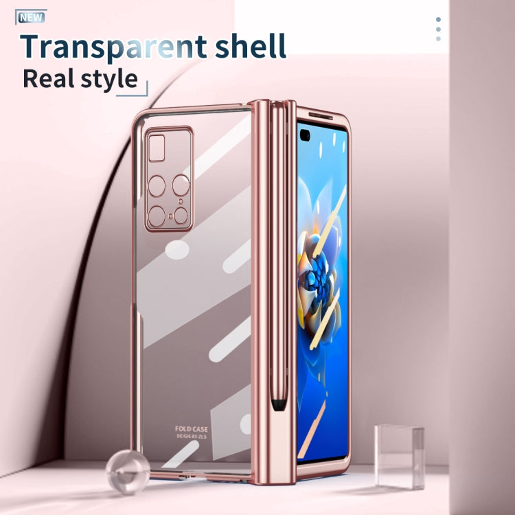 Full Body Electroplating Hinge Phone Case with Stylus