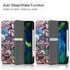 Painted TPU Smart Tablet Holster With Sleep Function & Tri-Fold Bracket & Pen Slot, For iPad Pro 11 inch 2020