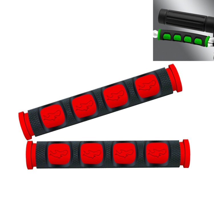 2 PCS Motorcycle Modification Accessories PVC Horn ShapeHand Grip