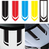 D-711 Stripe Pattern Car Modified Hood Decorative Sticker, D-711