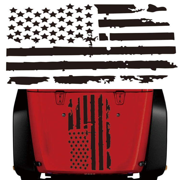 D-778 American Flag Pattern Car Modified Decorative Sticker