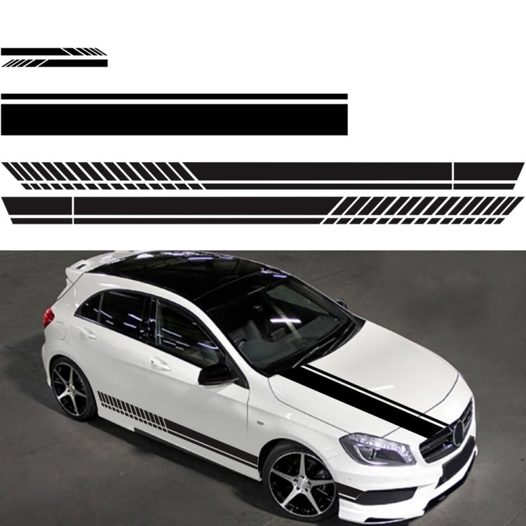 D-936 Stripe Pattern Car Modified Decorative Sticker