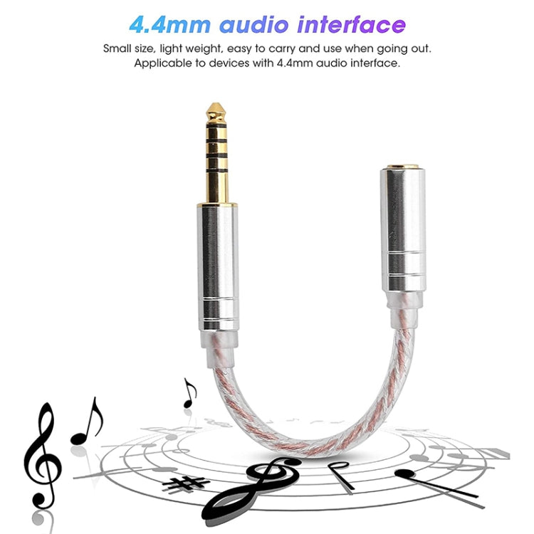 ZS0156 Balanced Inter-conversion Audio Cable, 4.4 Balance Male to 3.5 Stereo Female, 4.4 Balanced Male to 3.5 Balanced Female, 4.4 Balanced Male to 2.5 Balanced Female, 2.5 Balance Male to 3.5 Stereo Female, 3.5 Stereo Male to 4.4 Balance Female�������...