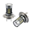 12V 7W Continuous Car LED Fog Light, 1 Pair H7, 1 Pair H11