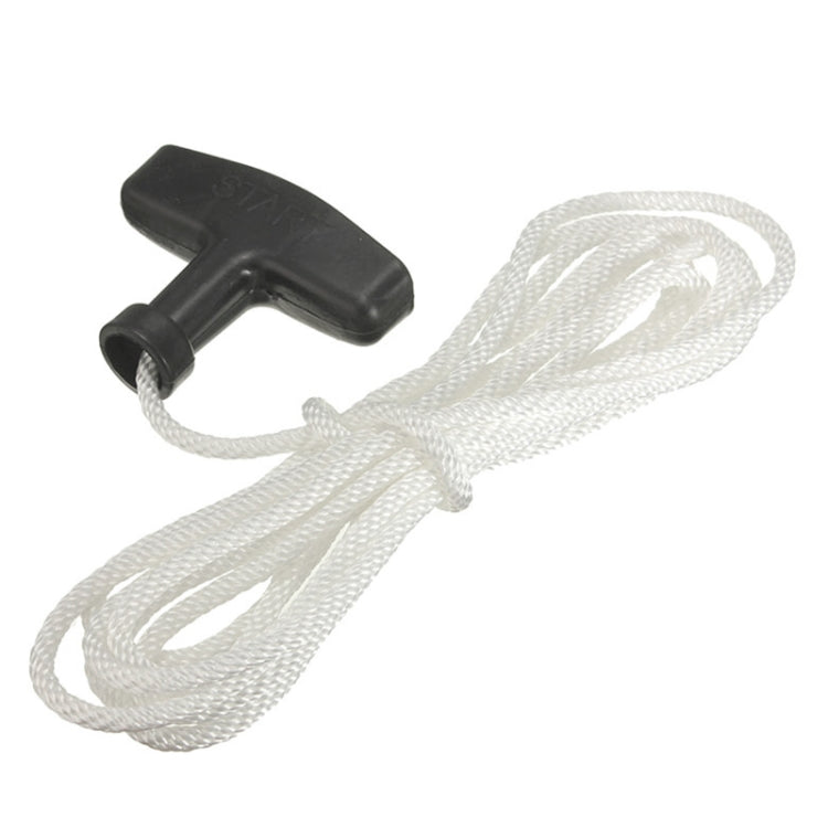 Lawn Mower Chainsaw Trimmer Universal Recoil Pull Start Handle with Rope Cord, Rope Length:5.5m, 3m, 4m, 5m, 5.5m