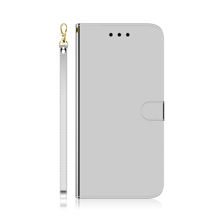 Mirror-like Magnetic Attraction Horizontal Flip Leather Case with Lanyard, Support Holder & Card Slot & Wallet