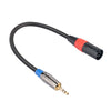 TC194BUXK108-03 3.5mm TRS Male to XLR 3pin Male Microphone Audio Cable