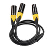 XK303MMF-10 3pin XLR Female to Dual XLR Male Audio Cable