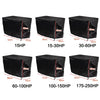 210D Oxford Cloth Boat Propeller Engine Waterproof and Dustproof Cover, 52x27x32cm/15HP, 56x30x40cm/15-30HP, 62x36x49cm/30-60HP, 68x40x53cm/60-100HP, 74x45x58cm/100-150HP, 82x50x60cm/175-250HP