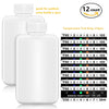 H01233 12pcs Portable Water Urine Detect Bottle Set
