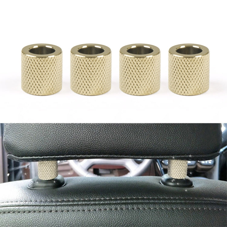 4 in 1 Car Seat Headrest Collars Rings Decor