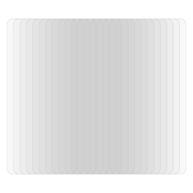 50 PCS 0.26mm 9H Surface Hardness 2.5D Explosion-proof Tempered Glass Half Screen Film