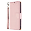 Litchi Texture  Pure Color Horizontal Flip PU Leather Case with Holder & Card Slots & Wallet & Lanyard