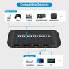 NK-H31 8K 3 in 1 Out HDMI Switcher for Xbox PS4 PS5 Roku UHD TV Monitor Projector, NK-H31