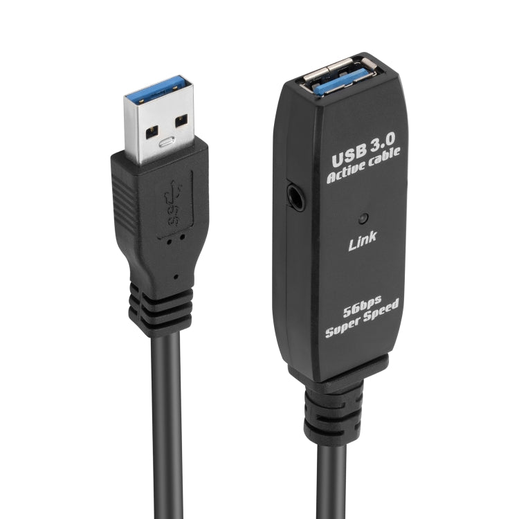 USB 3.0 Male to Female Data Sync Super Speed Extension Cable, Length:15m, 15m