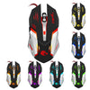 HXSJ S100 6 Keys Colorful Luminous Wired Gaming Mouse, S100