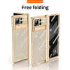 Electroplated Hinge Transparent Phone Case