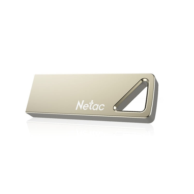 Netac U326 64GB USB 2.0 Compact and Portable Zinc Alloy U Disk, U326 64GB