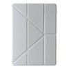 Clear Acrylic Deformation Leather Tablet Case