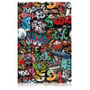360 Rotation Stand Painted Smart Leather Tablet Case