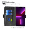 Contrast Color Side Buckle Leather Phone Case