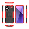 Tire Texture TPU + PC Phone Case with Holder