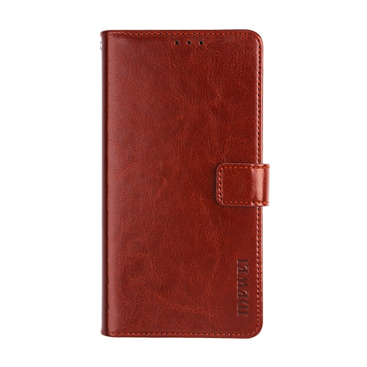 idewei 30053A Crazy Horse Texture Horizontal Flip Leather Case with Holder & Card Slots & Wallet