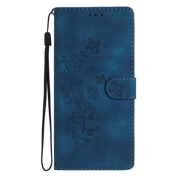 Flower Butterfly Embossing Pattern Leather Phone Case, For iPhone 14 Pro Max, For iPhone SE 2022/2020 / 8 / 7 / 6, For iPhone 13 Pro Max, For iPhone 13 Pro